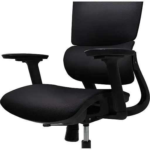 Офісне крісло GT Racer B-529B, чорне (B-529B Black) - фото 6