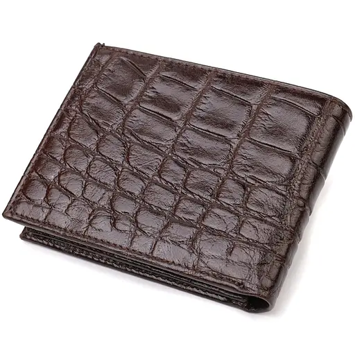 Мужской кожаный кошелек Canpellini 11х8.3х1 см acs0025584 - фото 2