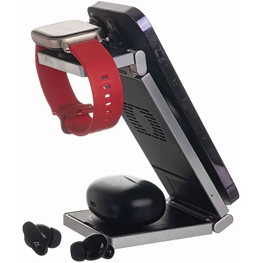 Беспроводное зарядное устройство TheGeneral VivaCharge 15W черное (40051019-01)