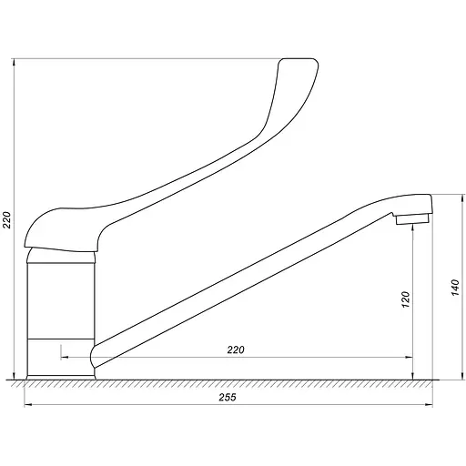 Смеситель для кухни TOPAZ CLINIC TCL-15033 - фото 3
