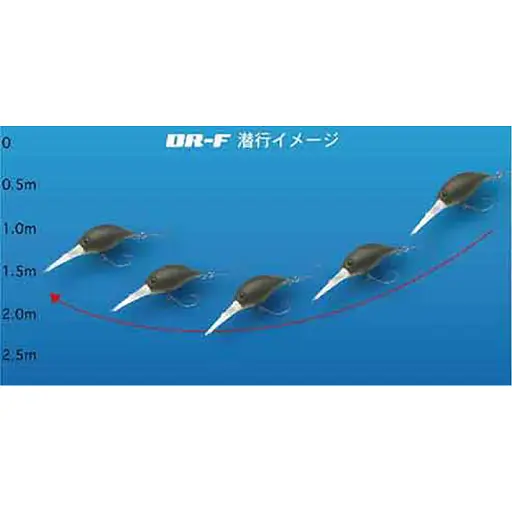 Воблер Smith Sibo-Cra DR-F 34mm 3.2g #03 Drab Yellow - фото 5