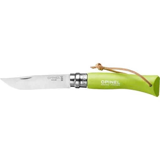 Нож Opinel №7 VRI Inox Trekking светло зеленый