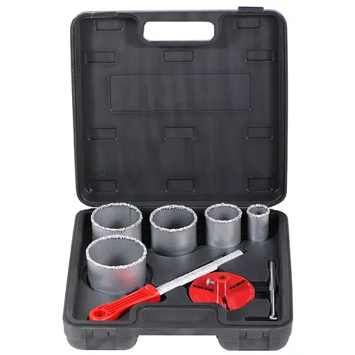 Набір коронок з вольфрамовим напиленням Sigma 5 шт (33, 53, 67, 73, 83 мм) (1512081) - фото 1