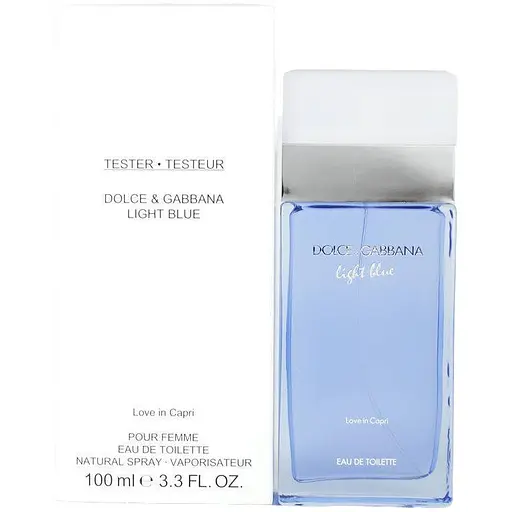 Оригинал Dolce Gabbana Light Blue Love in Capri 100 мл ТЕСТЕР туалетная вода - фото 1