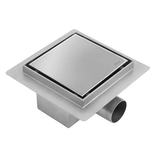 Трап для душа Rea Neo 12x12 nickel brushed REA-G6206 - фото 3