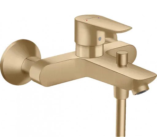 Змішувач Hansgrohe Talis E для ванни Brushed Bronze 71740140 Бронза - фото 1