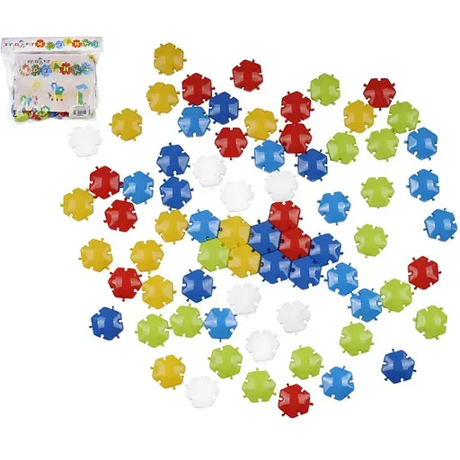 Набор для творчества Мозаика-пазл "М" 110 деталей