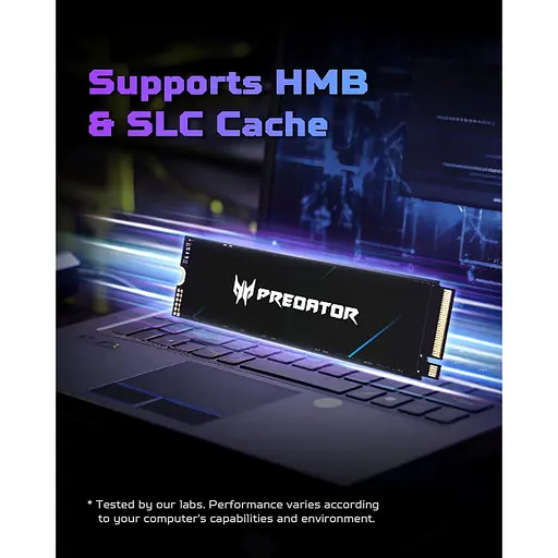 Накопитель SSD Acer Predator m.2 NVMe 4TB GM7 PCI Express 4.0 x4 (BL.9BWWR.120) - фото 8