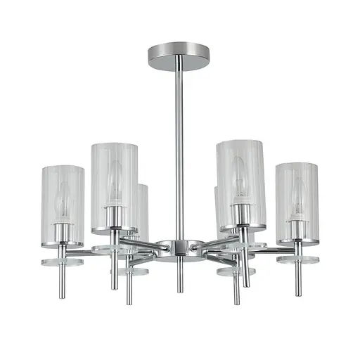 Люстра Ardero BL1760-3 CHICAGO під лампу хром - фото 2