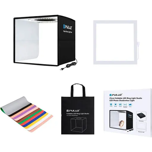Фотобокс Puluz PKT3101B 25 см [99345] - фото 5