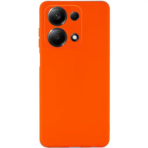 Чохол Epik силіконовий Candy Full Camera для Xiaomi Redmi Note 13 Pro 4G/Poco M6 Pro 4G/Note 14S Помаранчевий/Orange