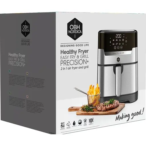 Мультипіч OBH Nordica Easy Fry&Grill Precision+ AG505DS0 [133722] - фото 7