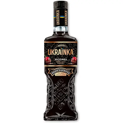 Настойка UkraЇnka Вишня и Шоколад 28% 0.5л