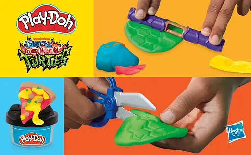 Набір для творчості Hasbro Play-Doh з масою для ліплення Черепашки-ніндзя Ковабунга (G0556) - фото 4
