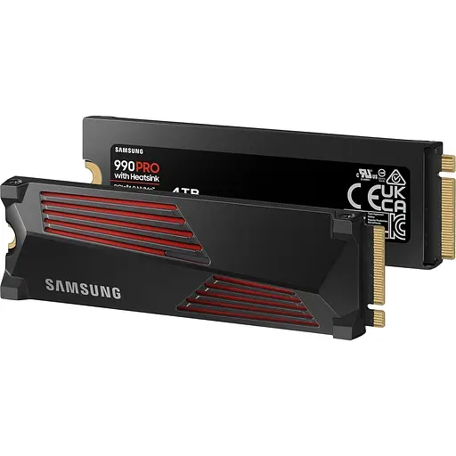 SSD накопитель Samsung 990 PRO with Heatsink 4TB (MZ-V9P4T0GW) [137334] - фото 5
