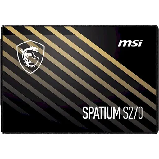 Накопичувач SSD MSI Sata 2.5 960GB Spatium S270 2.5" SATAIII 3D TLC 1TB (S78-440P130-P83) - фото 1
