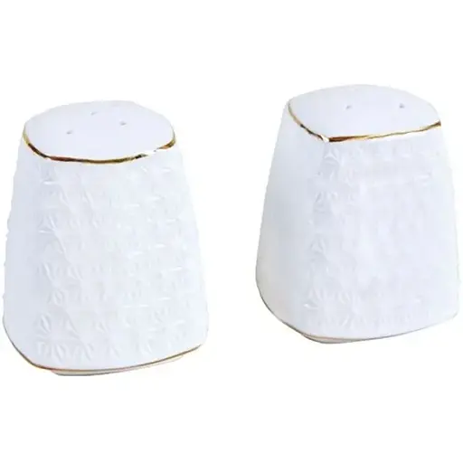 Набір для спецій Interos Снігова Королева порцеляновий 2 предмета 681507-A