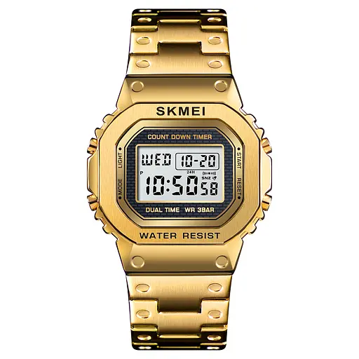 Наручний годинник чоловічий 1456GD Gold Skmei acs0030728 - фото 1