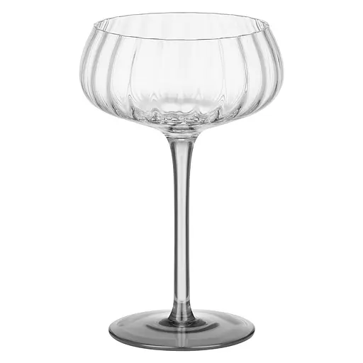 Набір келихів для шампанського Ardesto Black Mars Orion 2х200 мл AR2620TG - фото 4