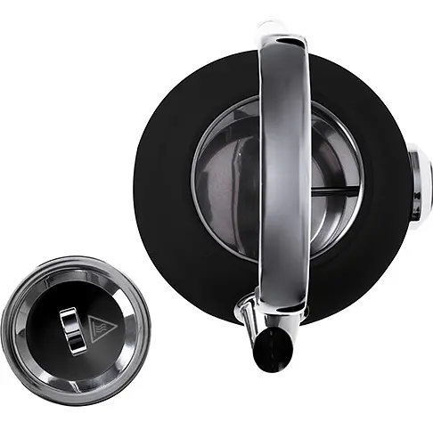 Чайник электрический с термометром Adler AD 1346 Black - фото 8