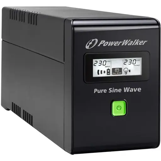 ДБЖ/Безперебійник Power Walker VI800 SW 800VA/480W (VI 800 SW) Чистий синус - фото 3