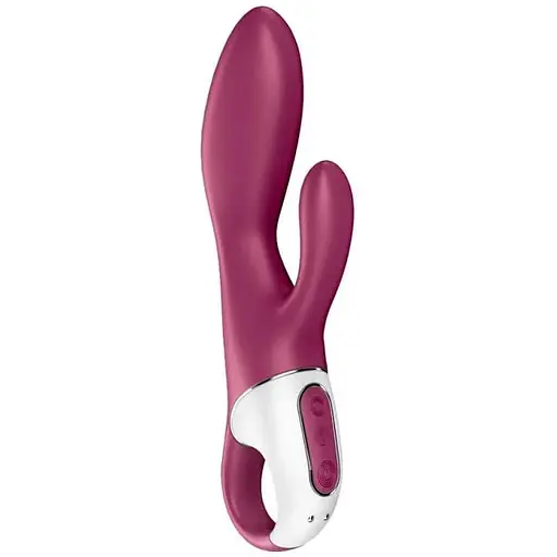 Вібратор-кролик Satisfyer Heated Affair 20 см бордовий