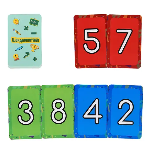 Настільна гра Strateg Швидкоматика (30939) - фото 3