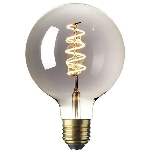 Декоративна світлодіодна лампа розжарювання GLOBE із титановим дзеркальним покриттям (з можливістю затемнення)