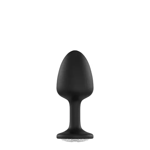 Анальна пробка зі зміщеним центром Marc Dorcel 9.5 см (чорний) - фото 2