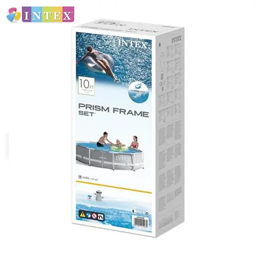 Басейн каркасний Intex 26702 NP круглий 305x76см об'єм 4485 л від 6 років - фото 4