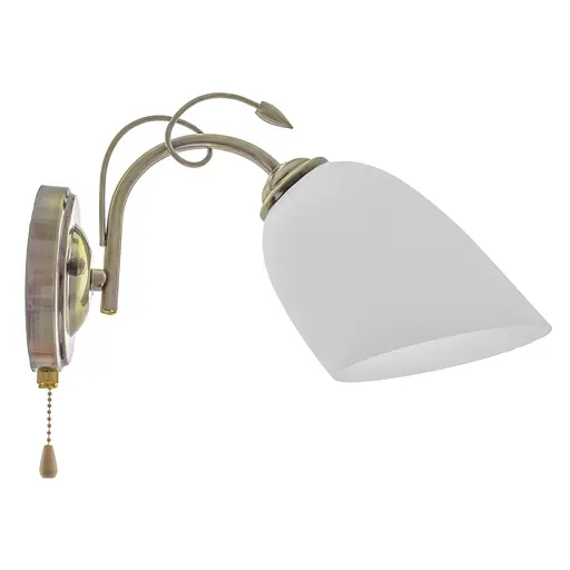 Бра Brille LK-573W/1 настінне накладне класичне E27 AB - фото 3