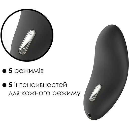Кліторальний вібратор Svakom Echo Black - фото 3
