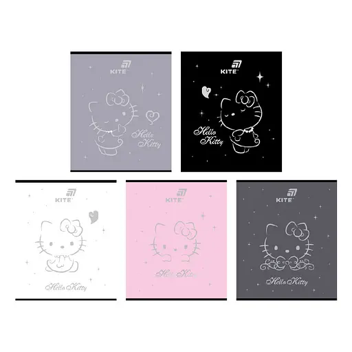 Набор тетрадей Kite Hello Kitty 20 шт. 24 листа в клетку (HK26-238-1) - фото 1