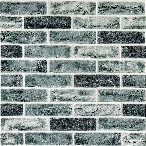 Самоклеющаяся 3D панель 700x700x5мм Клинкер синий (413) SW-00000768 - фото 1