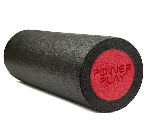 Набір для масажу та йоги PowerPlay PP_4095 EPP (Ролик 45*15 + 2-ва мячі) Red + гумка 11 кг (PP_4095_Red) - фото 2