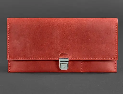 Кожаный женский тревел-кейс Journey 2.0 Коралл - фото 1