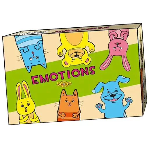 Настільна карткова гра "Emotions" Майстер МКЗ0810, 64 картки із зображенням - фото 1