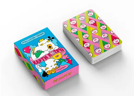 Карты игральные Оrner Maliunok. Карты кошачьи (orner-2765) - фото 5