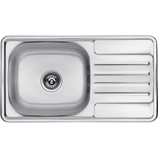 Кухонная мойка Kroner KRP Satin - 7642 (0,8 мм) (CV025282) - фото 1