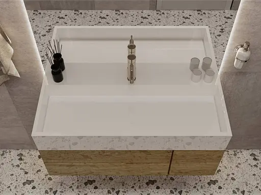 Умивальник Miraggio Mares 1000 0000212, Білий - фото 4