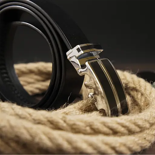 Ремінь шкіряний Vintage чоловічий 115х3,4 см acs0014849 - фото 6