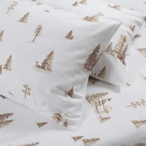 Постельное белье Lotus Home Фланель - Fairy deer евро (svt-2000022348997) - фото 2