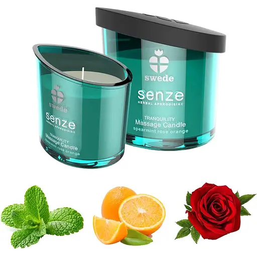 Масажна свічка Senze Tranquility Massage Candle, 50 мл - фото 2