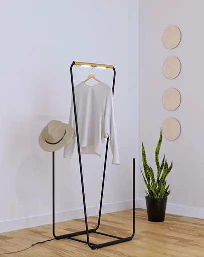 Торшер Скрепка. PikArt арт. 23101 Чорний - фото 3