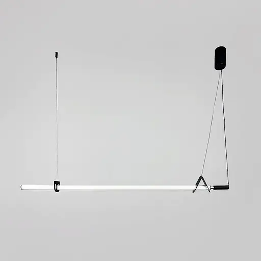 Трубчатый светильник LED с черным корпусом 120 см | Line F | Ст. NO17-1200L BK - фото 4