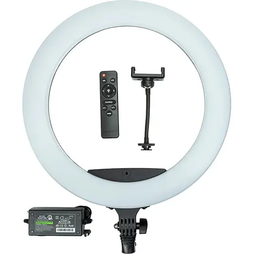 Кільцева LED лампа Puluz TBD0201422204 18" + штатив 2.1 м