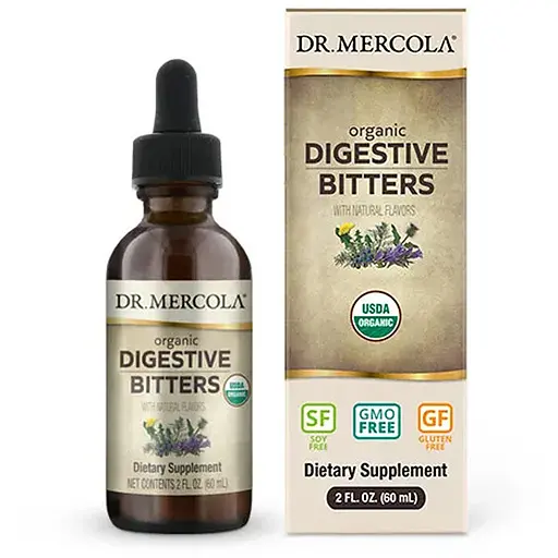 Натуральная добавка Dr. Mercola Organic Digestive Bitters, 60 мл - фото 1