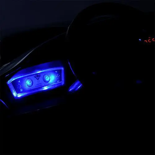 Електромобіль дитячий Bambi M 5820EBLRS-12 24V MP3 USB TF Bluetooth EVA шкіра музика світло блакитний - фото 9