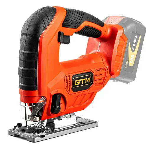 Набір акумуляторного інструменту GTM 18V шурупокрут DS18/40P, лобзик JS18/65, ліхтар FLС18/1500 + 2 АКБ і ЗП - фото 3