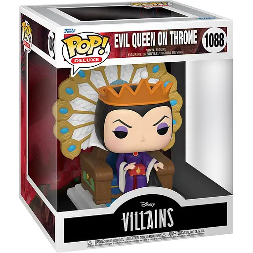 Фігурка Фанко Поп Лиходії Зла королева на троні Funko Pop Villains Evil Queen on throne 15 см V EQT 1088 - фото 3